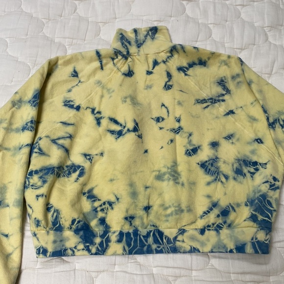 Groceries Apparel Vegetable-Dyed Organic Cotton Sweatshirt Elixir Crop Pullover - Picture 2 of 8